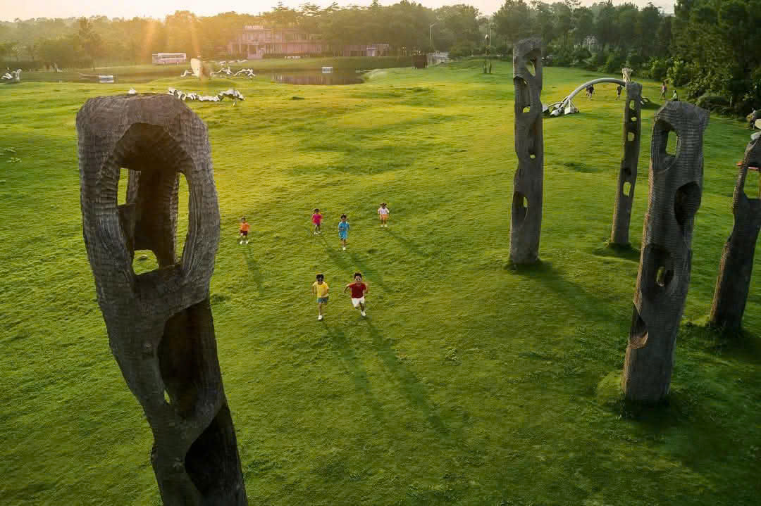 Children's Totem Art Installation